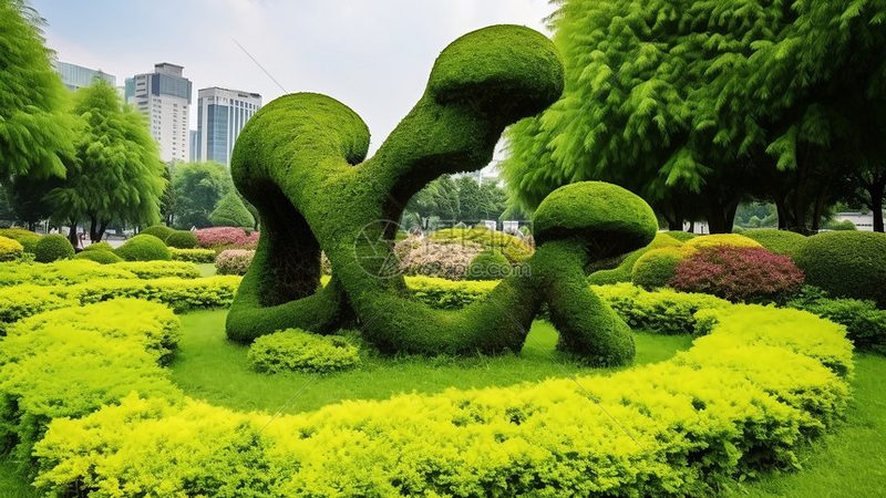 垂直绿化植物墙：打造城市绿色新景观**